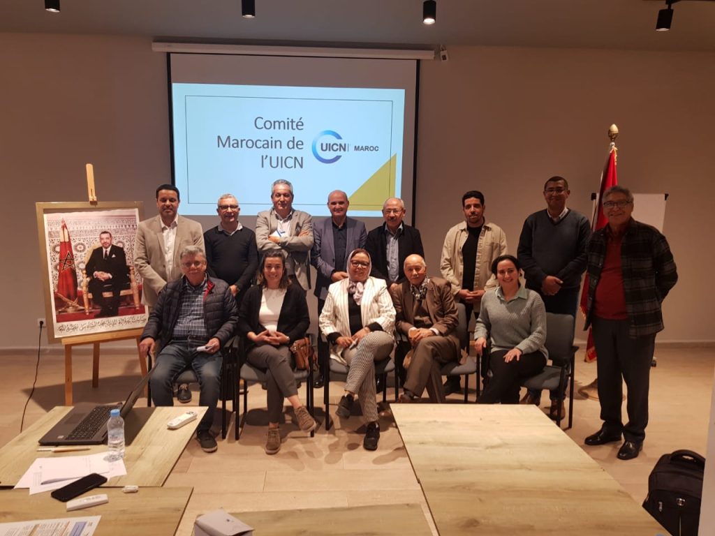 Réunion des membres du Comité National de l&rsquo;UICN à Mehdia
